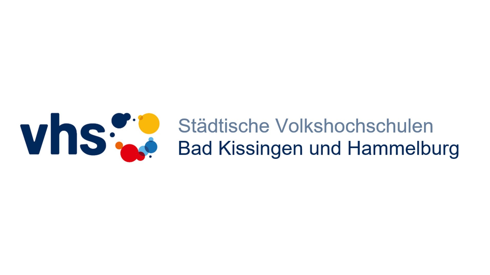 Logo der Städtischen Volkshochschulen Bad Kissingen und Hammelburg