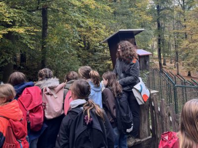 Führung mit Kindern im Wildpark Klaushof